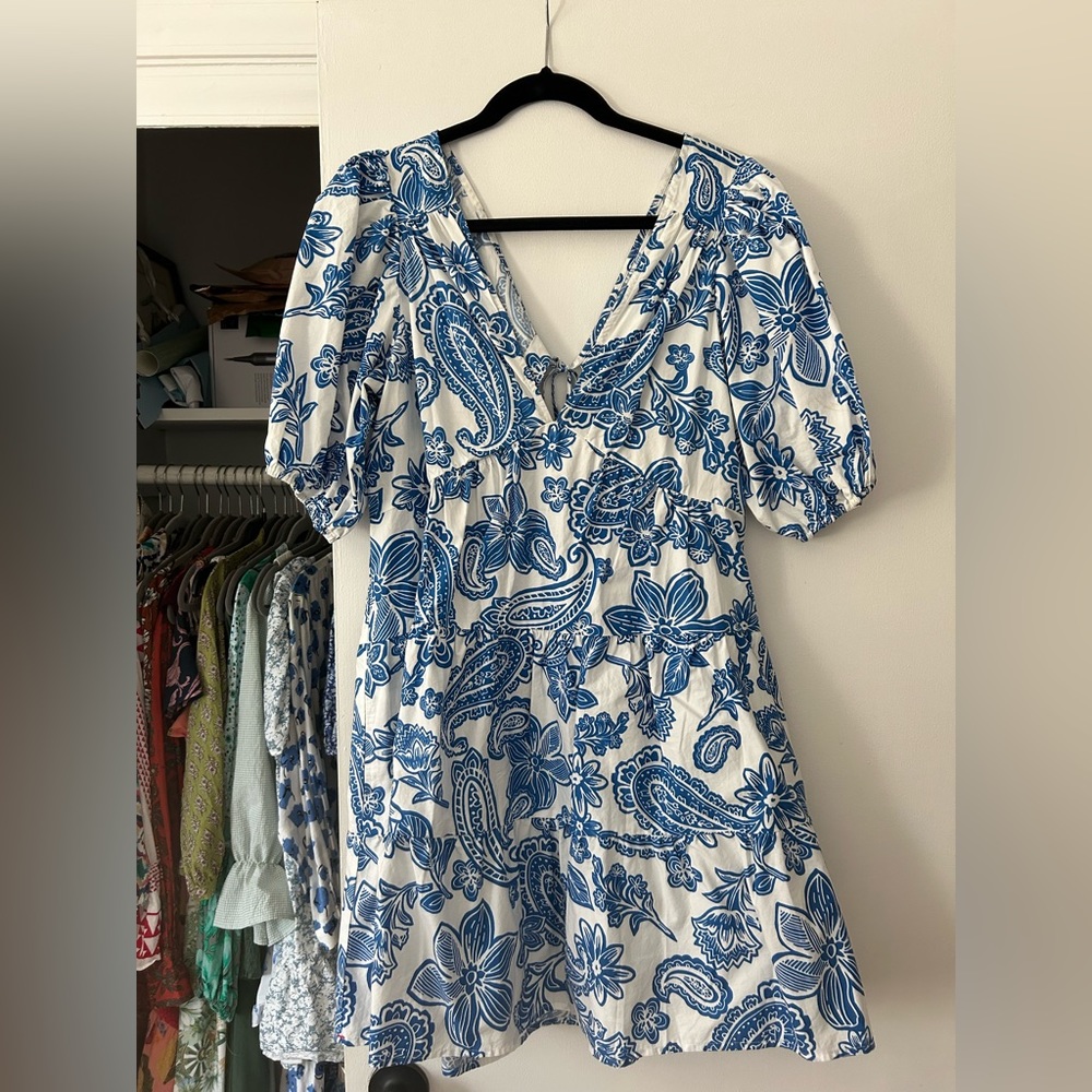 XiRENA Nissa Dress - Santorini Blue